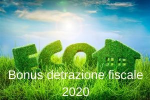 bonus detrazione fiscale 2020