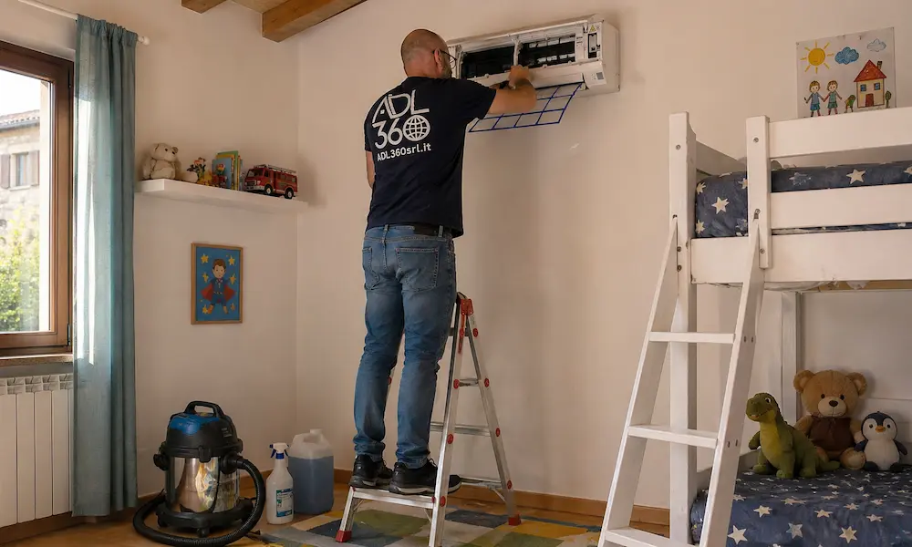 Mappa quartieri di Firenze serviti per manutenzione condizionatori da ADL 360