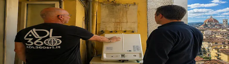 Schema documentazione tecnica richiesta da Casa Spa per sostituzione caldaia
