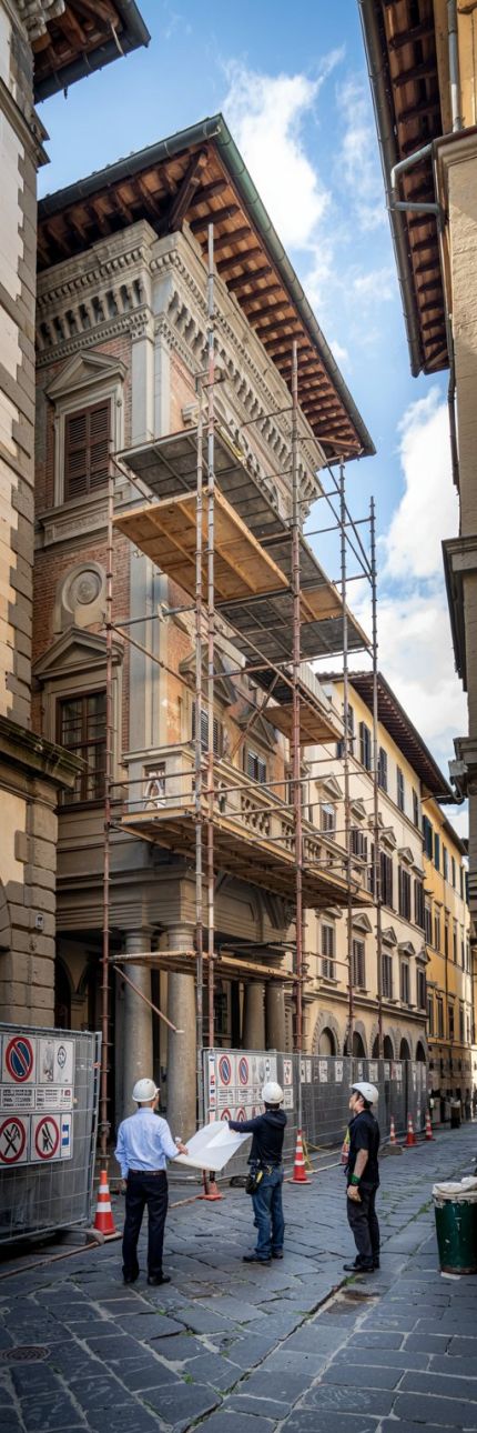 Ristrutturazione edificio storico a Firenze c