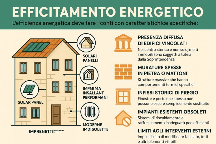 Interventi di efficienza energetica per ristrutturazioni a Firenze"