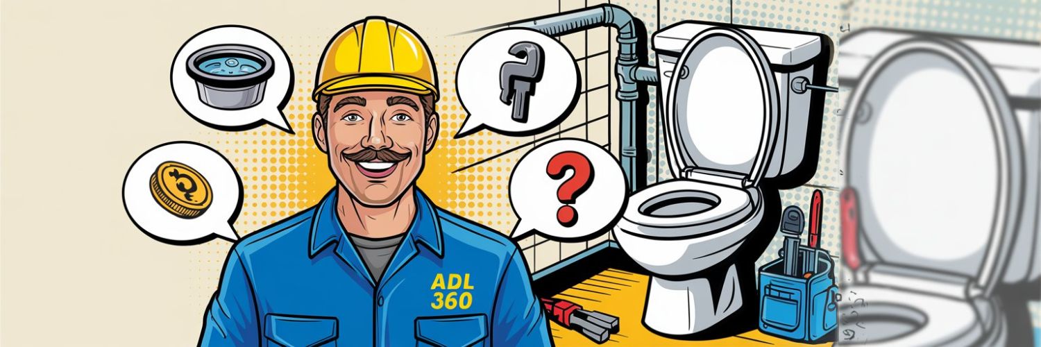 Domande frequenti sulla riparazione del galleggiante WC - Adl 360