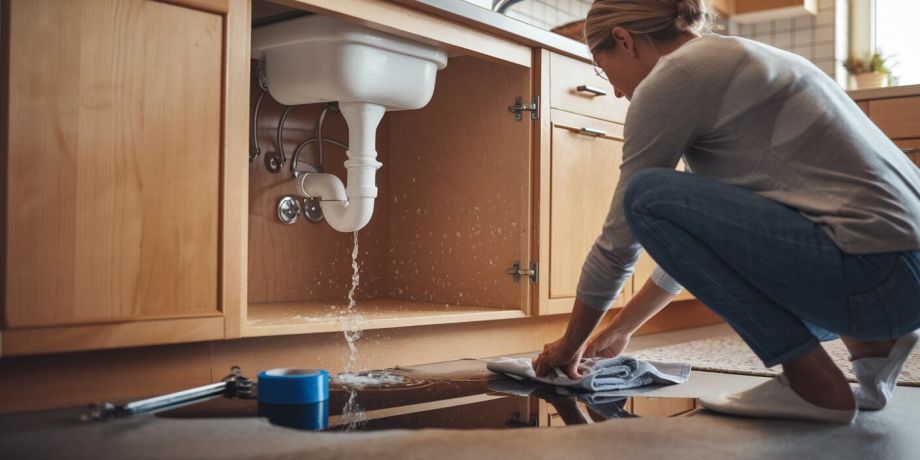 Perdita d'acqua sotto il lavandino -cosa fare prima di chiamare l'idraulico