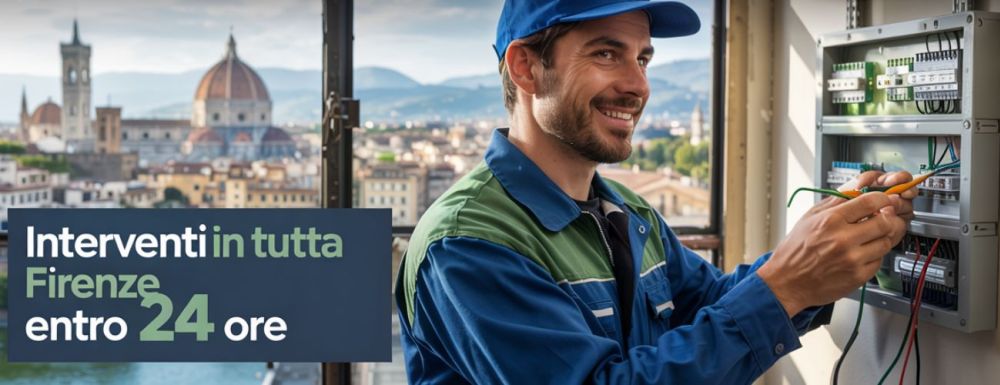 Elettricista Firenze: Riparazioni Urgenti e Interventi in Giornata 